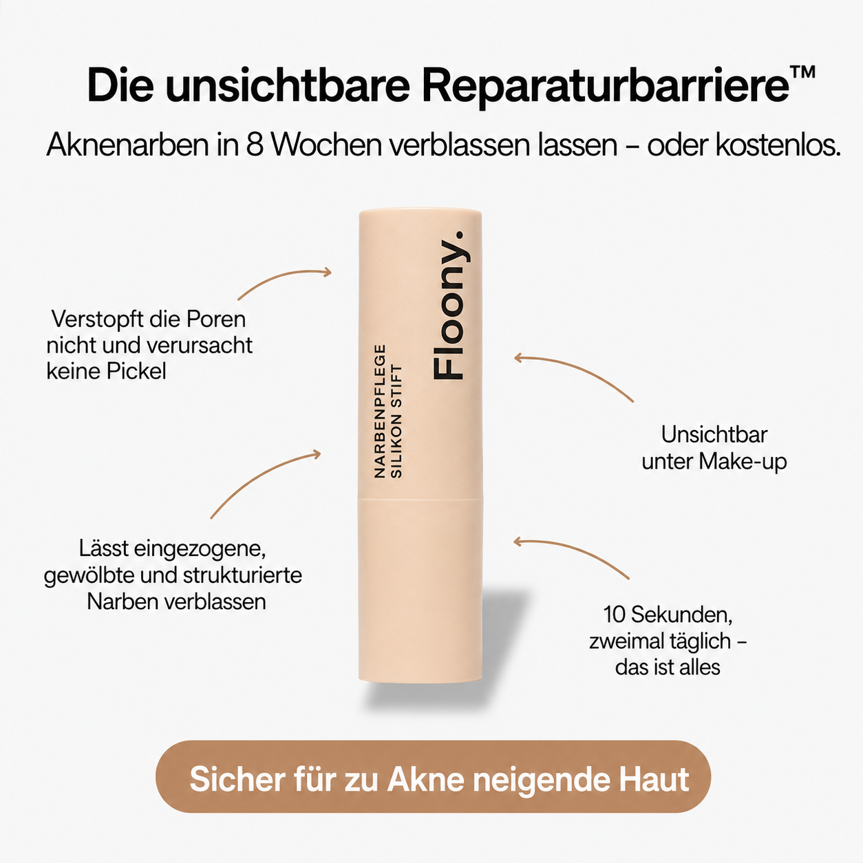 Floony™ | Reparaturstift für Aknenarben